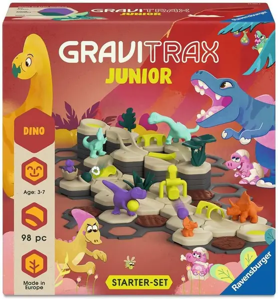Joc logic Ravensburger GraviTrax Junior Starter-Set L Dino