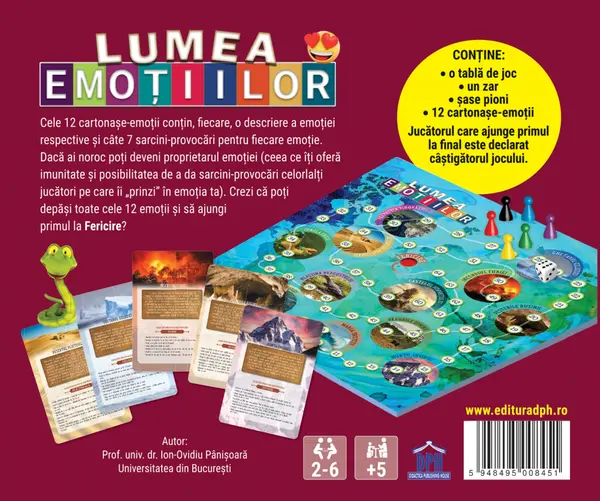 Joc - Lumea emotiilor | Didactica Publishing House