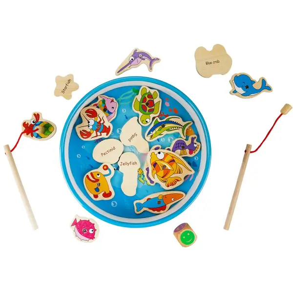 Joc magnetic de pescuit, 20 piese