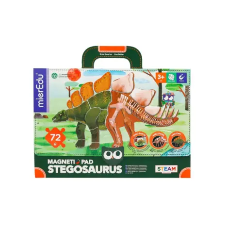 Joc magnetic educativ -Stegosaurus