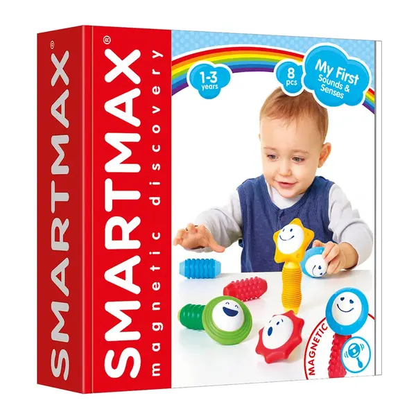 Joc magnetic, Smart Max, Primele mele sunete si simturi, 8 piese