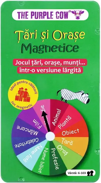 Joc magnetic – Tari si Orase | The Purple Cow