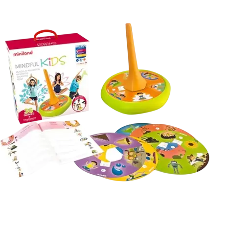Joc Mindfulness Spinner pentru copii 2-7 ani, Miniland 31898