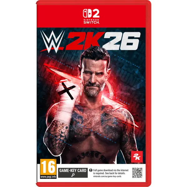 Joc Nintendo Switch 2 WWE 2K26 (Game Key Card)