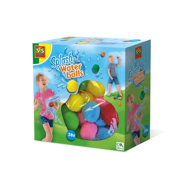 Joc pentru copii , Mingi reutilizabile cu apa Splash (28 bucati)