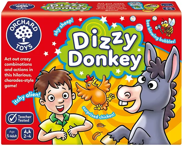 Joc pentru copii Orchard Toys - Dizzy Donkey
