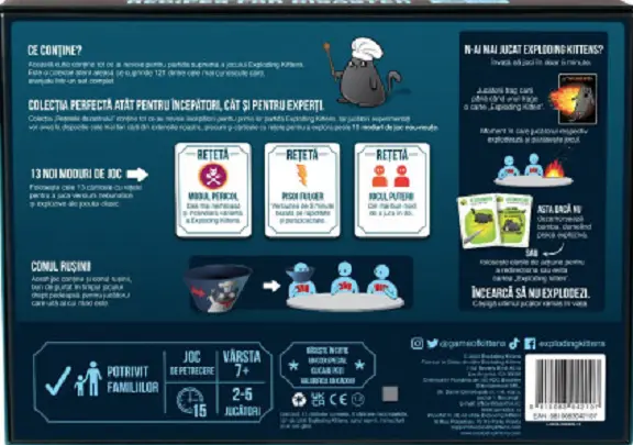 Joc - Retetele dezastrului | Exploding Kittens