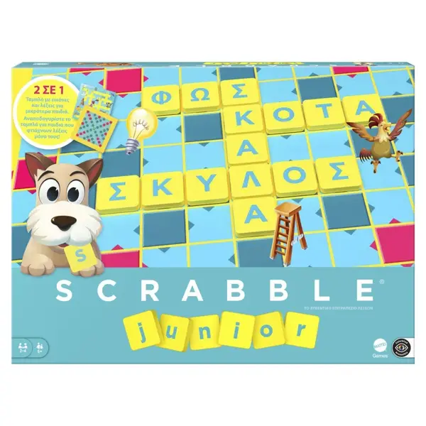 JOC SCRABBLE JUNIOR 2 IN 1 IN LIMBA GREACA