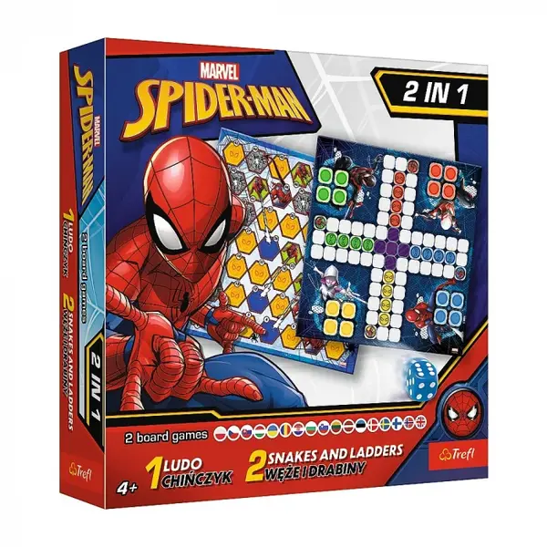 Joc Spiderman 2in1 Ludo si serpisori Scari