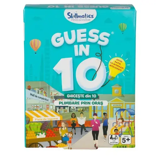 Joc Spin Master - Ghiceste din 10, Plimbare prin oras, limba romana