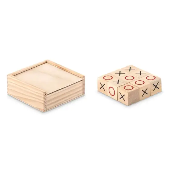 Joc Tic Tac Toe din lemn Joc Tic Tac Toe din lemn