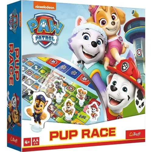 Joc Trefl Paw Patrol Pup Race, 2-4 jucatori, +4 ani, lb. romana