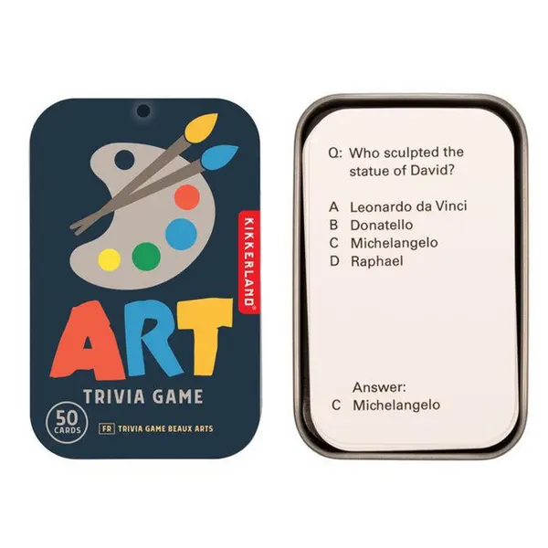 Joc trivia - Art | Kikkerland