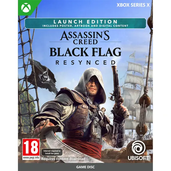 Joc Xbox Series X Assassin's Creed Black Flag Resynced Day1 Edition