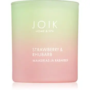 JOIK Home & Spa Strawberry & Rhubarb lumânare parfumată