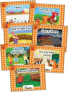 Jolly Phonics Orange Level Readers Complete Set: In Print Letters (American English Edition), Paperback/Louise Van-Pottelsberghe