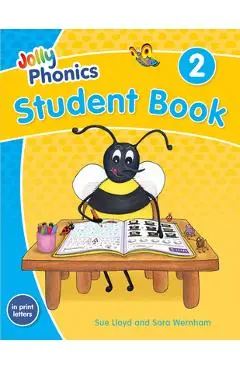 Jolly Phonics Student Book 2: In Print Letters (American English Edition) - Sara Wernham