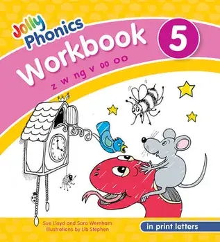 Jolly Phonics Workbook 5: In Print Letters (American English Edition), Paperback/Sue Lloyd