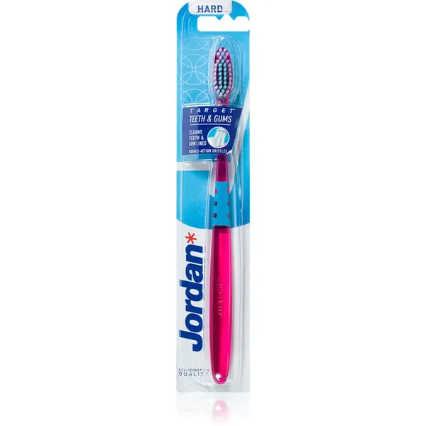 Jordan Target Teeth & Gums Hard perie de dinti 1 buc