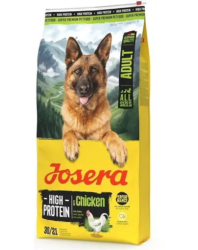 JOSERA High Protein Adult Chicken 12,5 kg hrană câini activi și sportivi