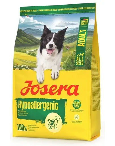 JOSERA Hypoallergenic Adult 3 kg hrană câini sensibili, cu insecte fără cereale