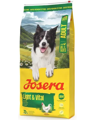JOSERA Light Vital 2x12,5kg hrană câini, sprijină controlul greutății