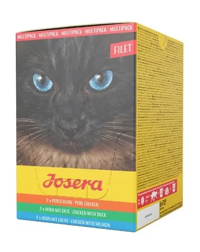 JOSERA Multipack Filet 6x70 g hrană umedă pisici adulte