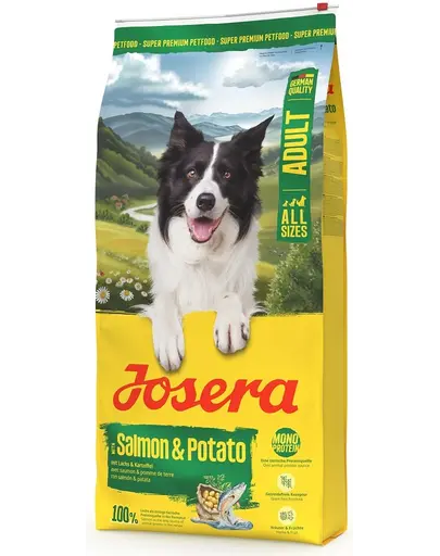 JOSERA Salmon and Potato Adult 12,5 kg hrană câini cu stomac sensibil