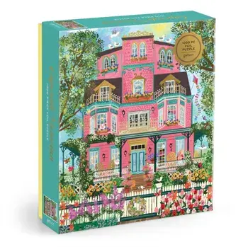 Joy Laforme Capeside Victorian 1000 Piece Foil Puzzle/Galison