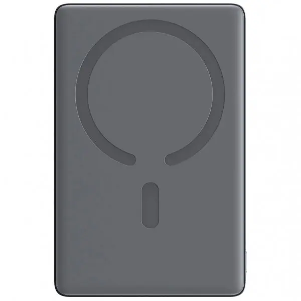 JOYROOM Baterie Externa Joyroom JR-PBM08 MagSafe, 5000mAh, 20W, PD + FQI, 1 x QI - 1 x USB-C, Gri