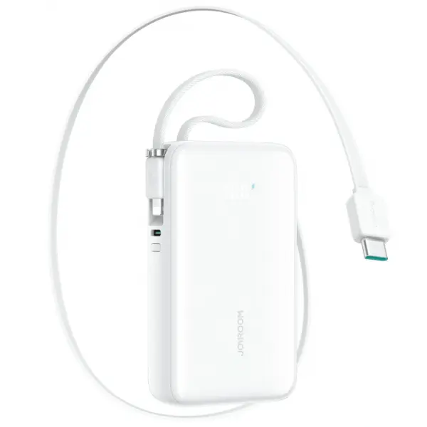 JOYROOM Baterie Externa Joyroom JR-PR2L, 10000mAh, 35W, QC + PD, 1 x Lightning - 1 x USB-C, Alba