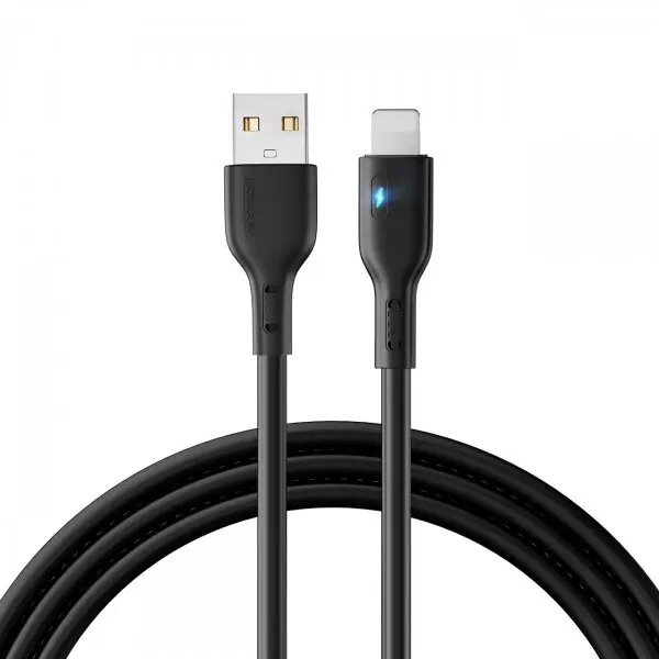 JOYROOM Cablu Date si Incarcare USB-A - Lightning Joyroom A13, 18W, 2m, Negru