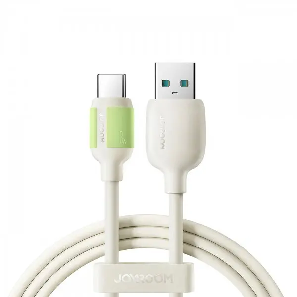JOYROOM Cablu Date si Incarcare USB-A - USB-C Joyroom S-A53, 30W, 2m, Bej