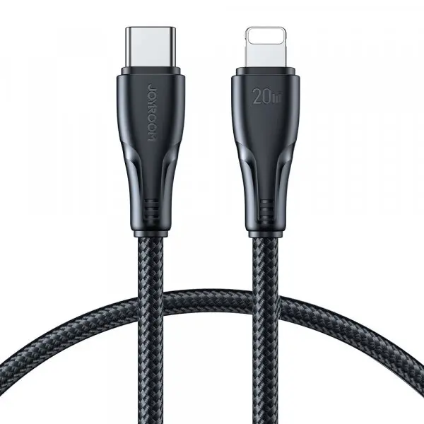 JOYROOM Cablu Date si Incarcare USB-C - Lightning Joyroom S-A11, 20W, 0.25m, Negru