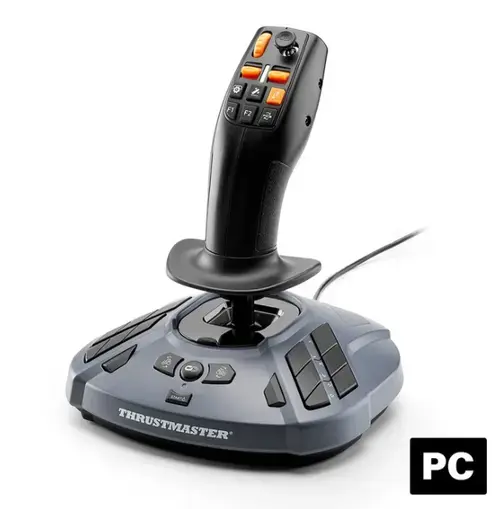 Joystick Thrustmaster SimTask FarmStick Multifunctional pentru Farming Simulator (Negru)