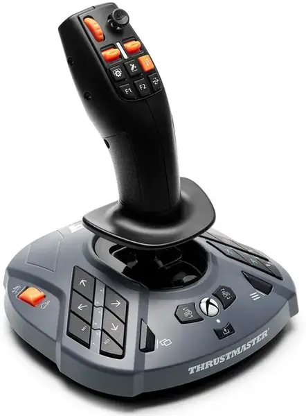 Joystick Thrustmaster SimTask FarmStick X, Multifunctional pentru Farming Simulator, Xbox (Negru)