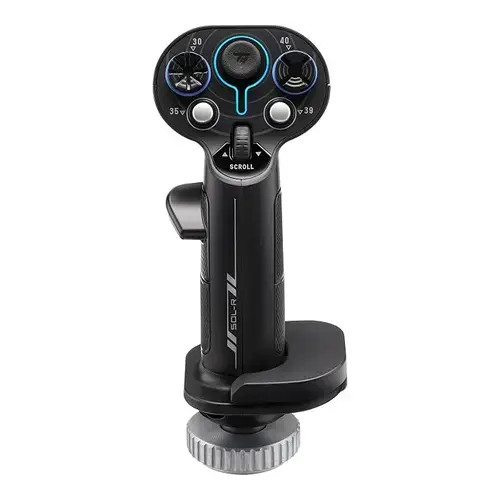 Joystick Thrustmaster SoL-R 3 AVA AddOn Grip pentru PC, Axa Z incorporata (Negru)
