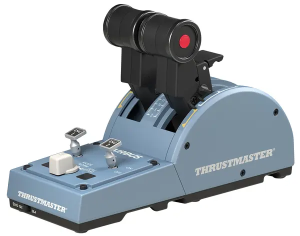Joystick Thrustmaster - TCA Quadrant Airbus edition, PC, albastru