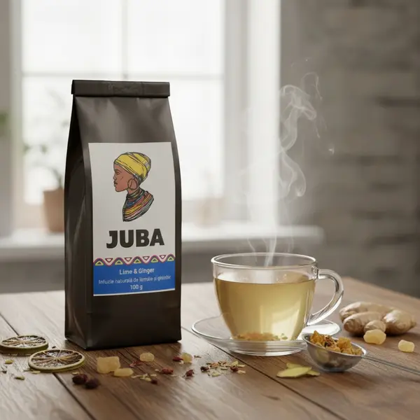 Juba Lime - Ginger ceai infuzie 100g