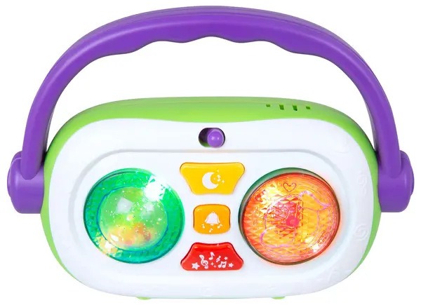 Jucărie activă Playgro + Learn - Radio, cu lumini și sunete