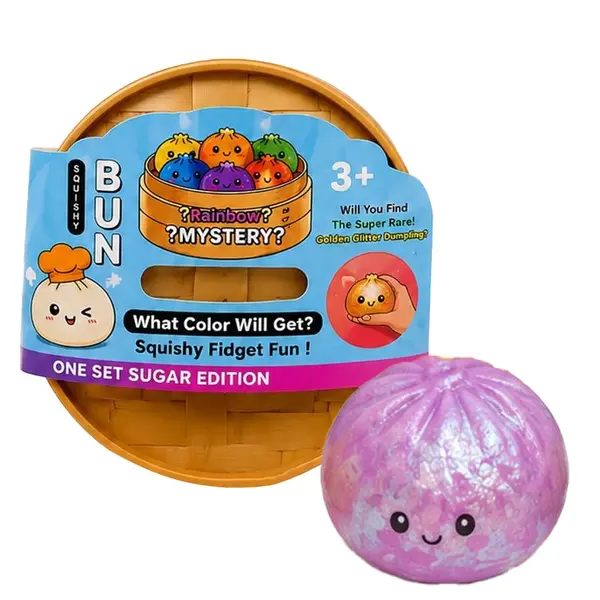 Jucarie antistres squishy, Flippy, Dumpling, Slow Rising, 5 cm