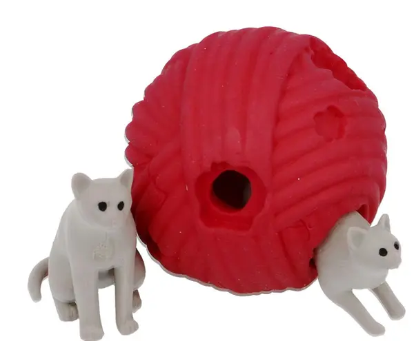 Jucarie antistres - Stretchy Kitten & Ball of Wool | Keycraft