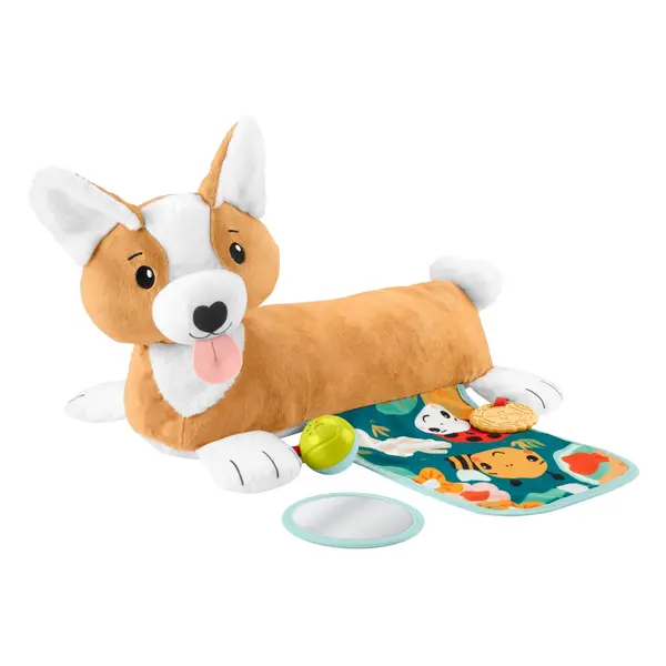 Jucarie bebelusi - 3 in 1 Puppy Tummy Wedge | Fisher-Price