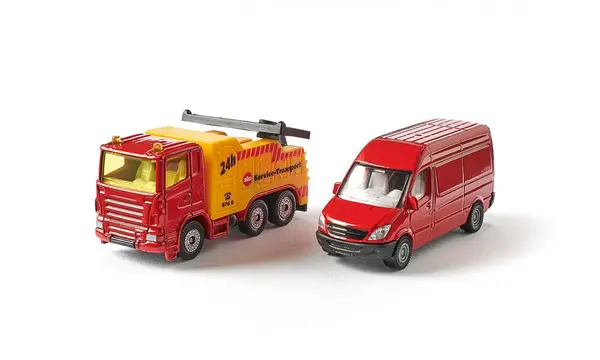 Jucarie - Breakdown Truck with Van | Siku