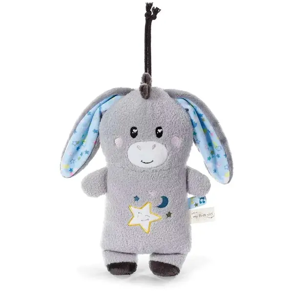 Jucarie calmanta pentru bebelusi cu sunete si lumini Nici Soothing Donkey