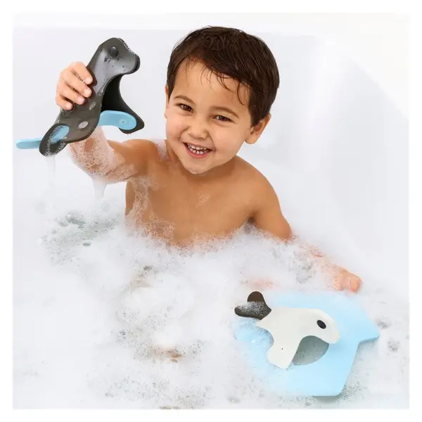 Jucarie creativa de baie Insula Focilor Quut Toys