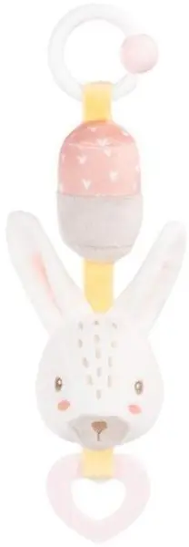 Jucărie cu clopoțel KikkaBoo Bell - KikkaBoo - Rabbits in Love