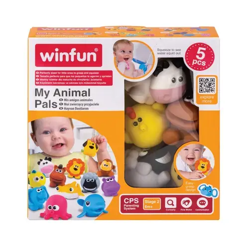 Jucarie de baie Winfun - Animalute de la ferma