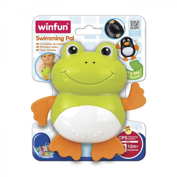 Jucarie de baie Winfun broscuta inotatoare