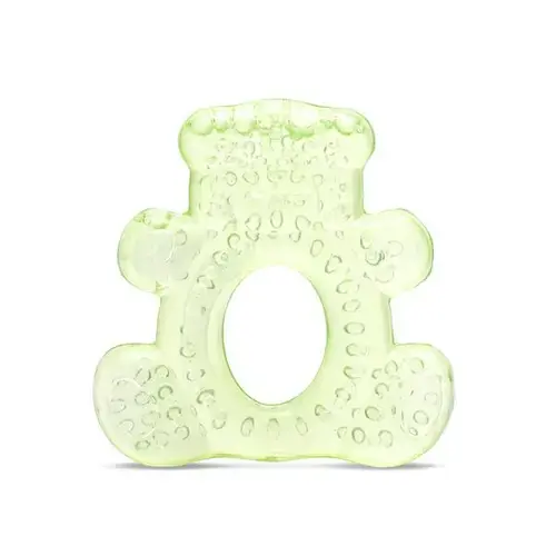Jucarie de dentitie bebelusi Lorelli Bear, refrigeranta, 3 luni+, Verde